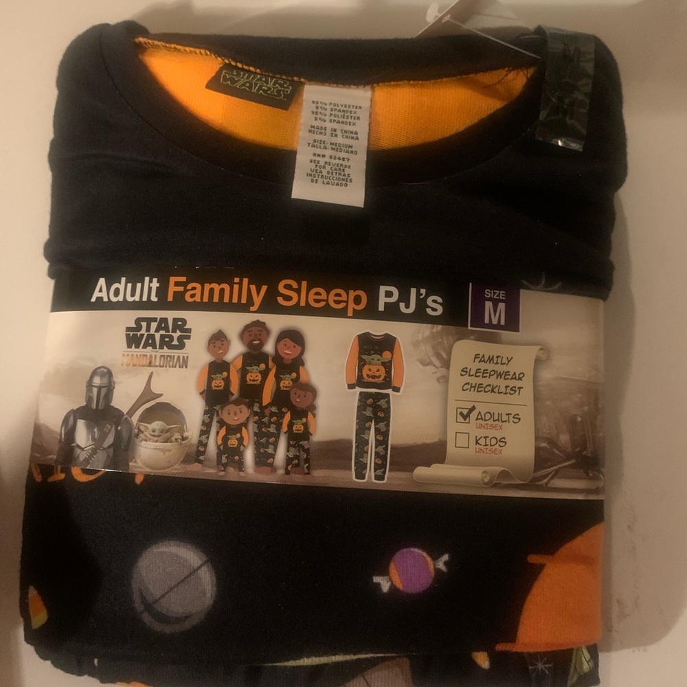 Halloween adult family PJs two piece sleepwear festive Halloween sleepwear